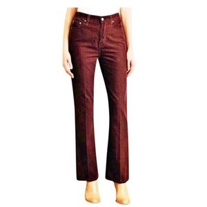 Alexa Chung for AG Corduroy straight jeans